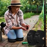 Flintronic 2 Pair Knee Pads Work 20mm Thick EVA Anti-Slip Adjustable L view 7
