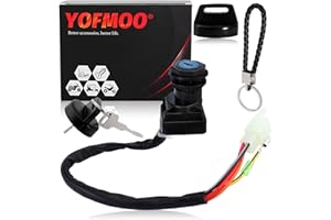 YOFMOO LT80 LT80S Ignition Key Switch Compatible with Suzuki Quadsport 50 80 LTZ50 LTZ50Z 37110-40B00 LT-80 LT-80S LT-Z50 LT-Z50Z ATV