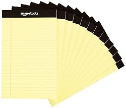 Amazon Basics 50 sheet Narrow Ruled Lined Writing