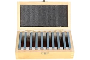 findmall 10 Pair 1/8 x 3 Accuracy Parallel Block Set .0002 Hardened Gage Gauge Tool Set