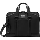 TUMI Alpha Bravo Academy Brief, For 15" Laptop | Compact Laptop Briefcase, Travel Laptop Bag, 11.8" X 15.5" X 2.0", for 15" Laptop, Ballistic Nylon, Padded Laptop Compartment