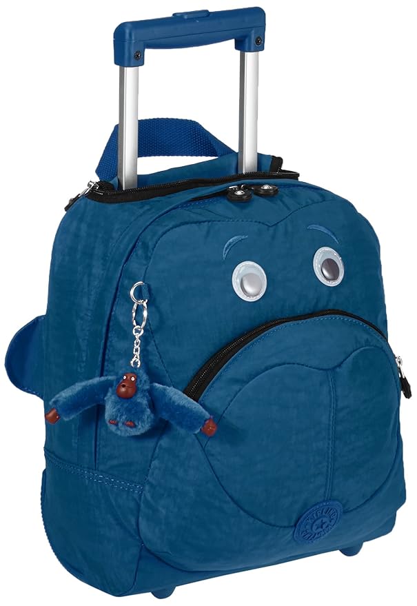 Kipling WHEELY Wheelded School Bag Teal C (Blue) Amazon.co.uk