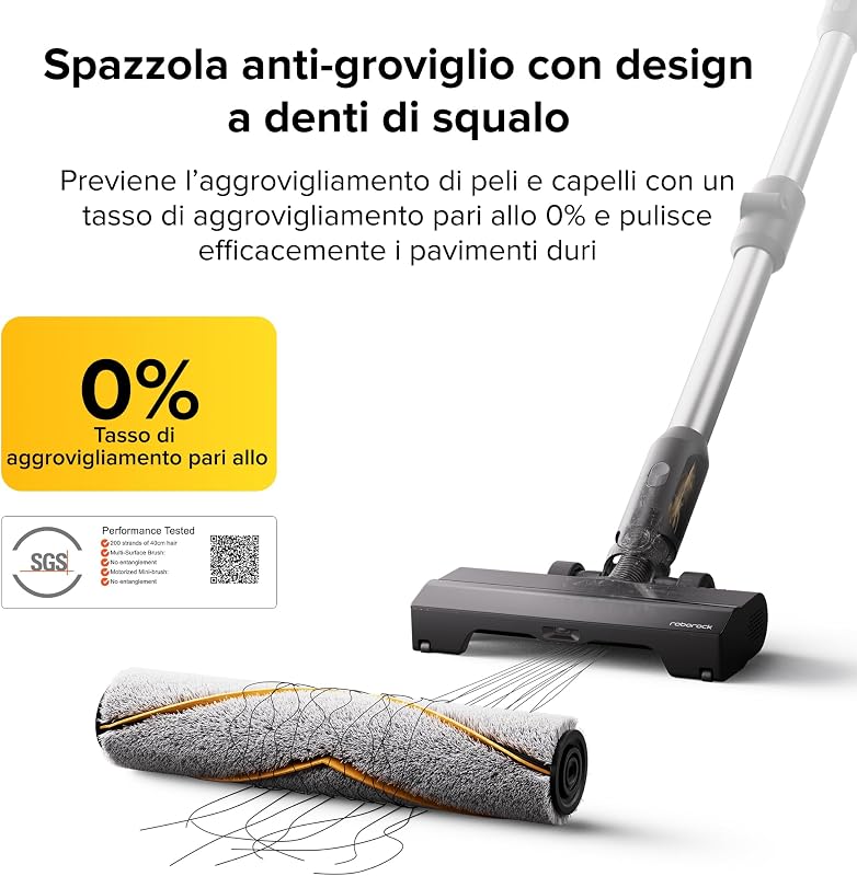 H60 Ultra Aspirapolvere Senza Fili, 210AW scopa elettrica, 90 min