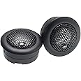 Powerbass S1S 1-Inch Silk Dome Tweeters