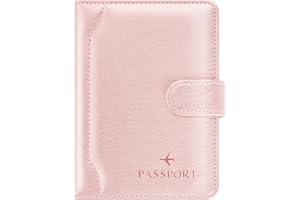Herain Passport Holder for Travel Cruise Essentials, Passport Cover Wallet Case Women Men, RFID Passports Book Holders Travels Gifts Must Haves Accessories