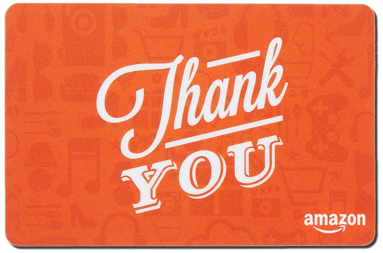 Gift Card in a Mini Shipping Box (Thank You Icons Design