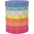 (4 Rolls of 2000 Tickets) 8,000 Total Blank Raffle Tickets (4 Assorted Colors)