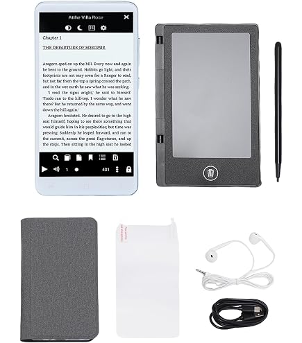 Mini E-reader Da 4.3" E-Ink – 77g, 16GB, Retro Magnetico Per Telefono, Supporta EPUB/PDF/MOBI - 5