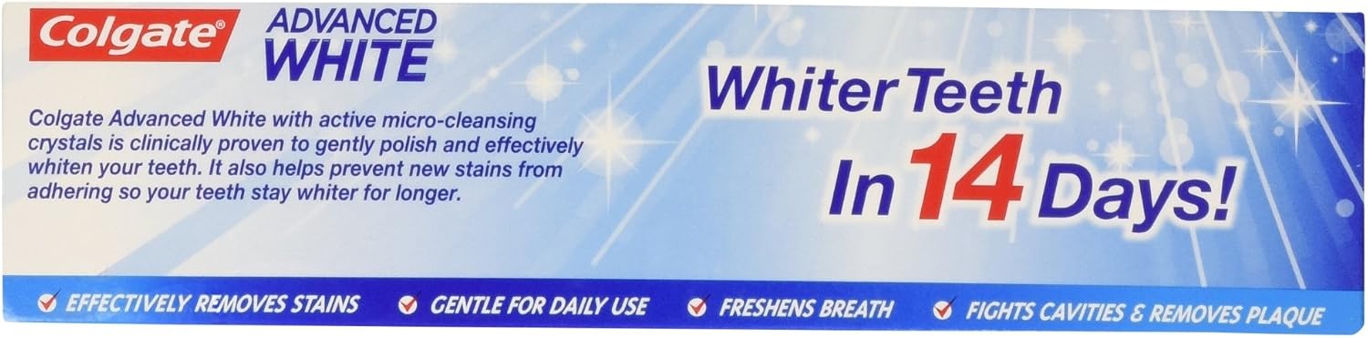 Colgate Advanced White Toothpaste, 100ml, 100 ml (Pack of 1) - Image 3