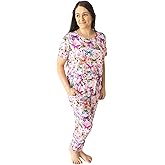 Posh Peanut Adult Pajamas Set - Two Piece Loungewear - Soft Viscose from Bamboo Nightwear PJs