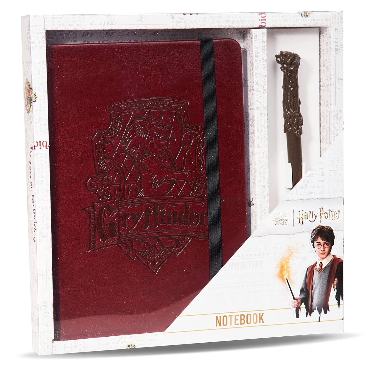 Harry Potter - Notebook and Pen Set - Complete Stationery Writing Set with Journal and Diary, Perfect Gifts for Girls and Boys