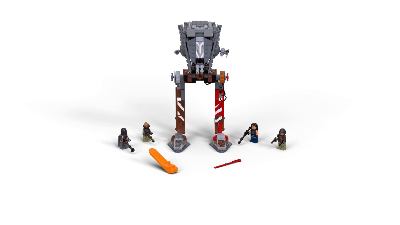 LEGO 75254 Star Wars at-ST-Räuber, Set mit abfeuerbaren Shootern und 4 Minifiguren, TV-Serie The Mandalorian Kollektion – Bild 8