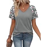 XIEERDUO Summer Tops Short Sleeve Boho Shirts Raglan Spring Outfits Fashion Clothing Resort Wear for Women 2026