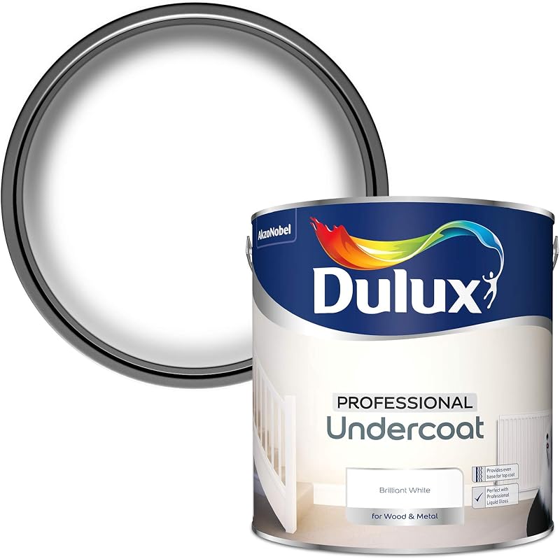 Dulux Professional Undercoat Paint For Wood And Metal 2.5 L