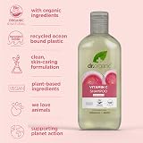 Dr Organic Guava Shampoo Vitamin C Coloured Hair 265ml Vegan SLS Free view 3