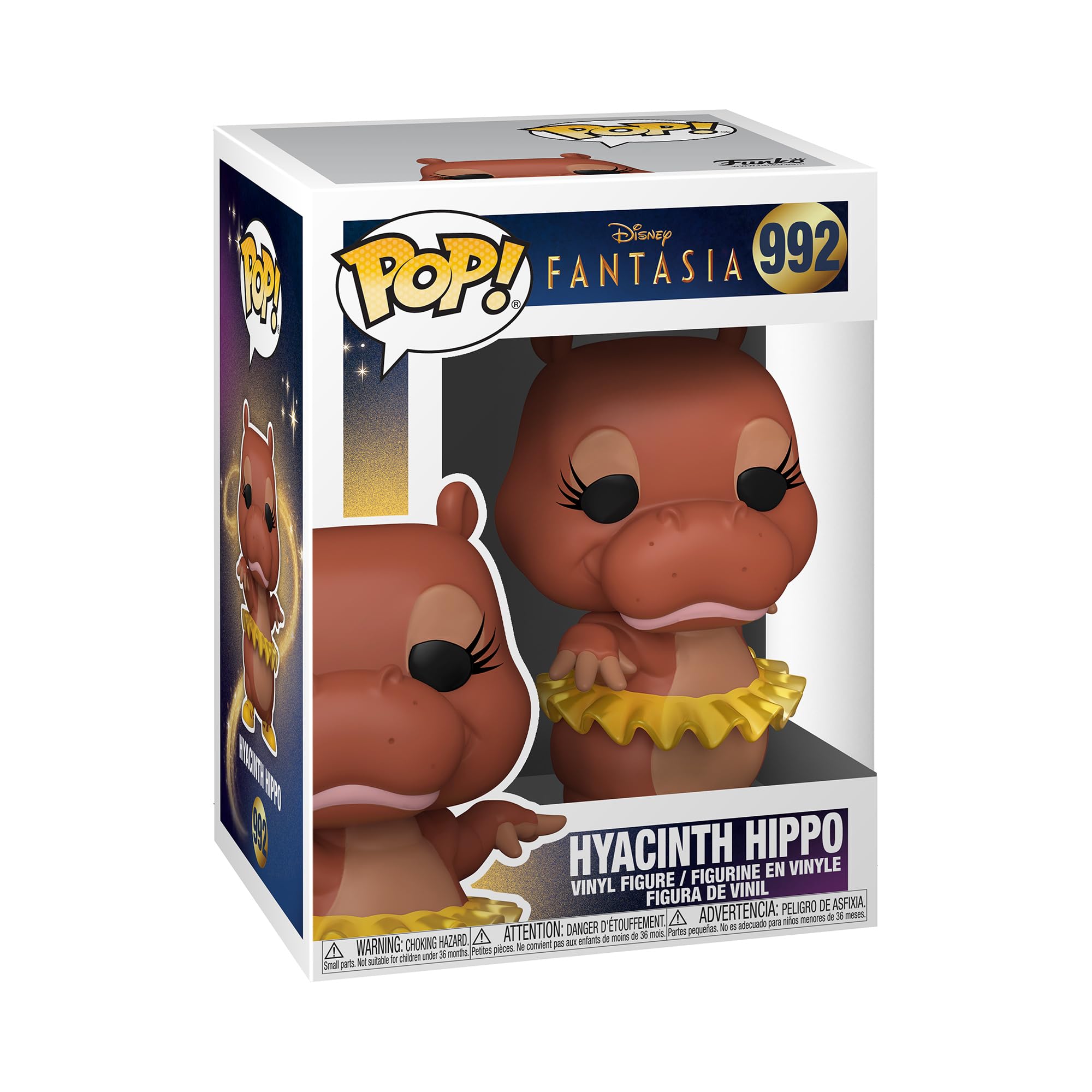 Funko POP! Disney: Fantasia 80th-Hyacinnth Ballerina Hippo - Collectable Vinyl Figure - Gift Idea - Official Merchandise - Toys for Kids & Adults - Movies Fans - Model Figure for Collectors