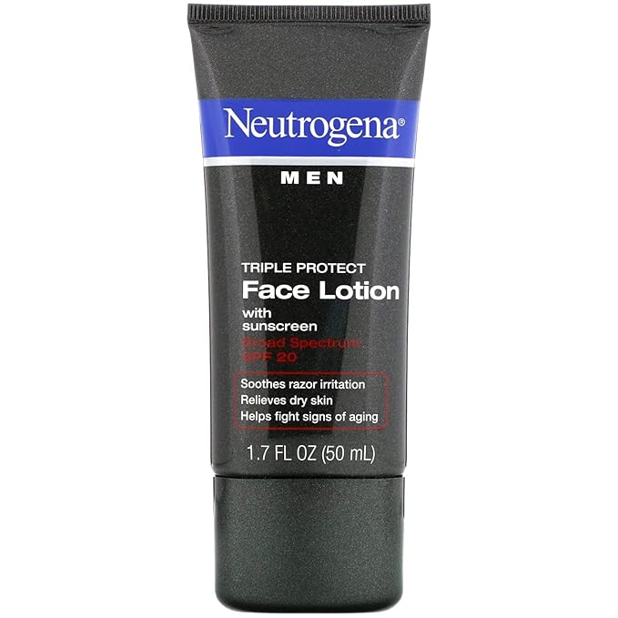 neutrogena men's skin care