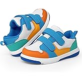 SKYWHEEL Toddler Boys Girls Tennis Shoes Kids Slip On Barefoot Shoes Wide Casual Walking Running Sneakers for Little Kids