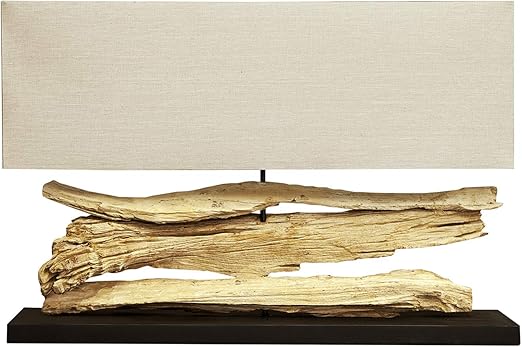 Invicta Interior Grosse Design Lampe Riverine Beige Treibholz Leuchte Handarbeit Tischleuchte Tischlampe Amazon De Kuche Haushalt