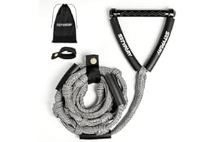 SETYPARY Wakesurf Rope and Handle, 25ft Floating Wake Surf Ropes, Surf Tow Rope for Wakesurfing and Watersports