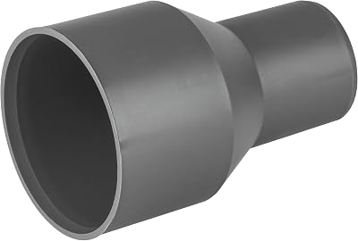 PL 50mm Cast Iron to Plastic Pipe Adaptor Grey Drainage Sewage Downpipe
