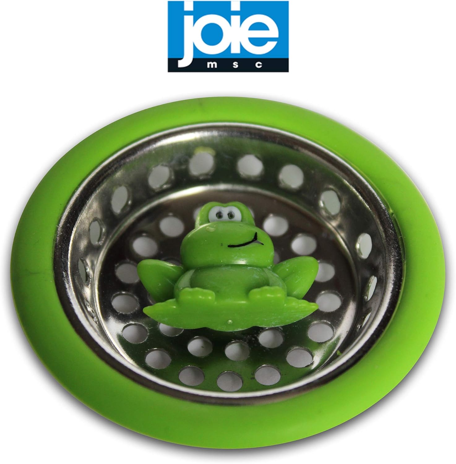 Joie Kitchen Gadgets 10037 Green Joie MSC Ribbit Frog Sink Strainer