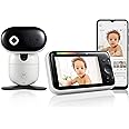 Motorola Baby Monitor PIP1510 Connect - 5" WiFi Video Baby Monitor with Camera, Wall Mount, HD 1080p - Smart Phone Nursery App, 1000ft Range, 2-Way Audio, Remote Pan-Tilt-Zoom, Room Temp, Lullabies