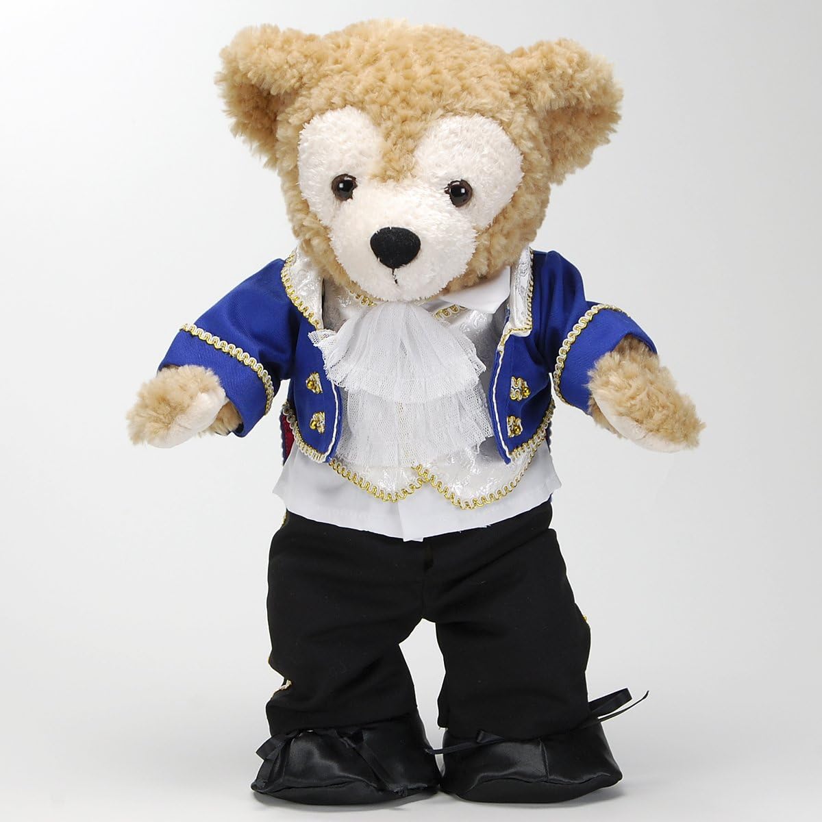 ダッフィー シェリーメイ Mサイズ 70cm 用 衣装 ハンドメイド コスチューム 美女と野獣 アダム 王子 野獣 ビースト の タキシード ブルー ダッフィーコスチューム ダッフィー衣装 ドレス アクセサリー おもちゃ Amazon