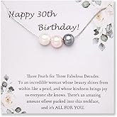 Elegant Birthday Necklace for Women Faux Pearl Choker Necklaces for Women Aesthetic Birthday Gifts for Her Beaded Necklaces