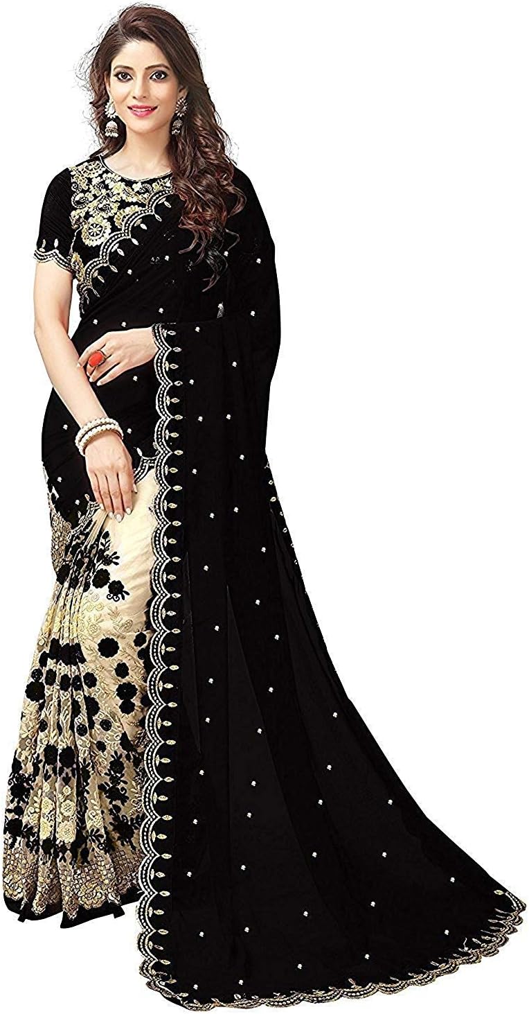 Saree (New sarees collection 2018 party wear latest sarees collection 2018 party wear sarees below 200 rupees sarees for women latest design sarees in low price sarees new collection 2018)