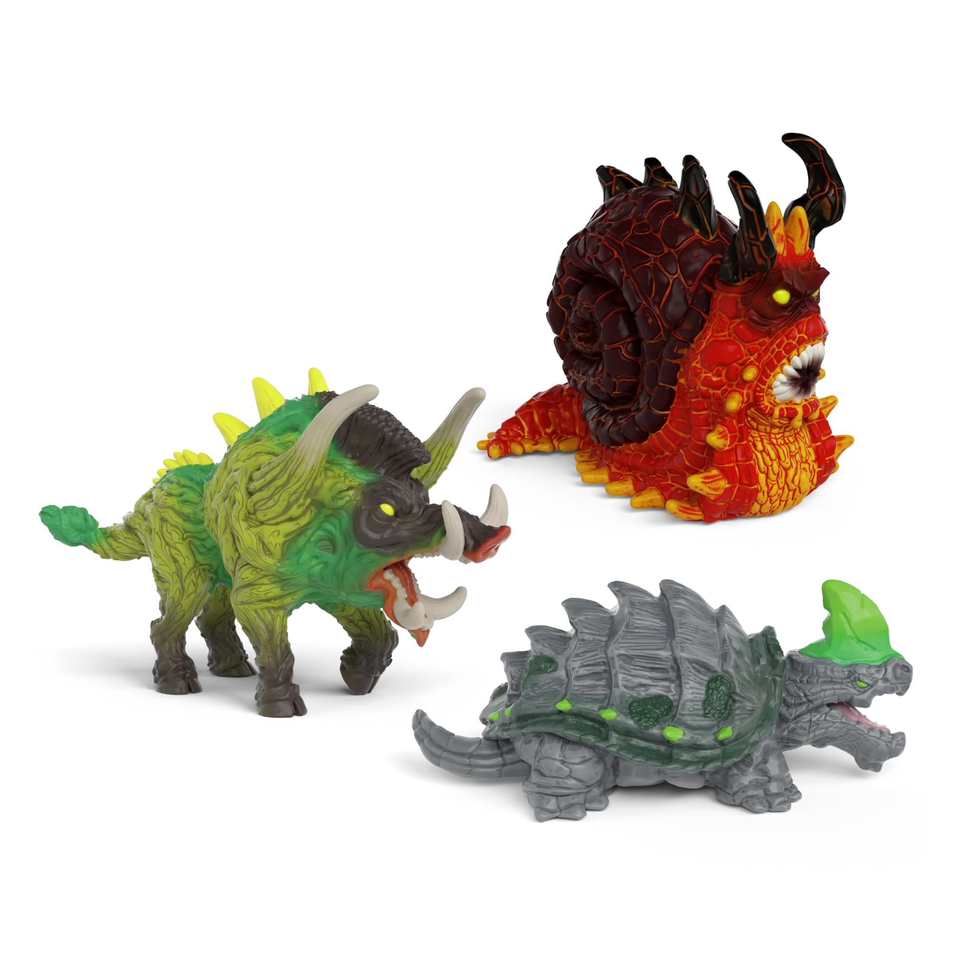 Schleich Eldrador - 3 PC Small Creature Bundle Playset - Toys for Kids 7+ | 77764