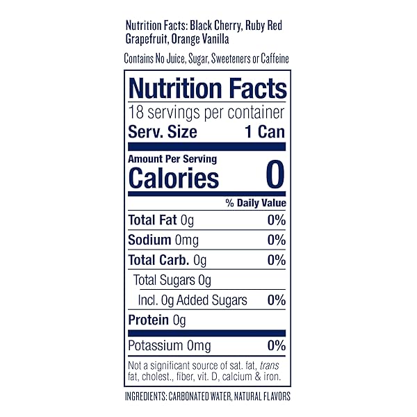 POLAR SELTZER WATER CROWD PLEASER VARIETY PACK, 12 FL OZ CANS, 18 PACK