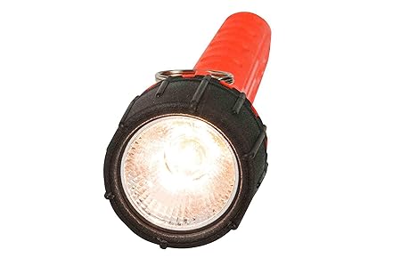 Explosion Proof Halogen Flashlight - Runs off 2 AA Batteries - Class I, Div. I - Submersible to 100 - Basic Handheld Flashlights - Amazon.com