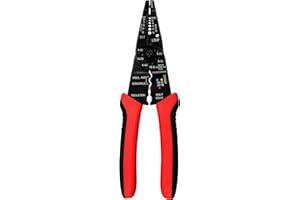 YIYITOOLS Wire Stripper Cutter Wire Stripping Tool - 8 Inch, Multi-Function Hand Tool，Professional Handle Design And Refined Craftsmanship.,XT-1-001