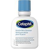 Cetaphil Gentle Skin Cleanser, 59ml | Hydrating Face Wash & Body Wash | Ideal for Sensitive, Dry Skin | Non-Irritating | Frag