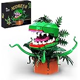Audrey The II Piranha Plant Flower Building Sets,Compatible with Lego,Horrors Shop Cannibal with Openable Mouth Collectible G