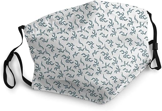 Amazon 復古日本風レトロポップアート テンシャル 防塵 スモッグカバー 通気性 抗菌 消臭 フィット感 息苦しくない 立体型 スポーツ素材 洗える Uvカット おしゃれ ファッション 小さめ 大きいサイズ K Youth スポーツ アウトドア