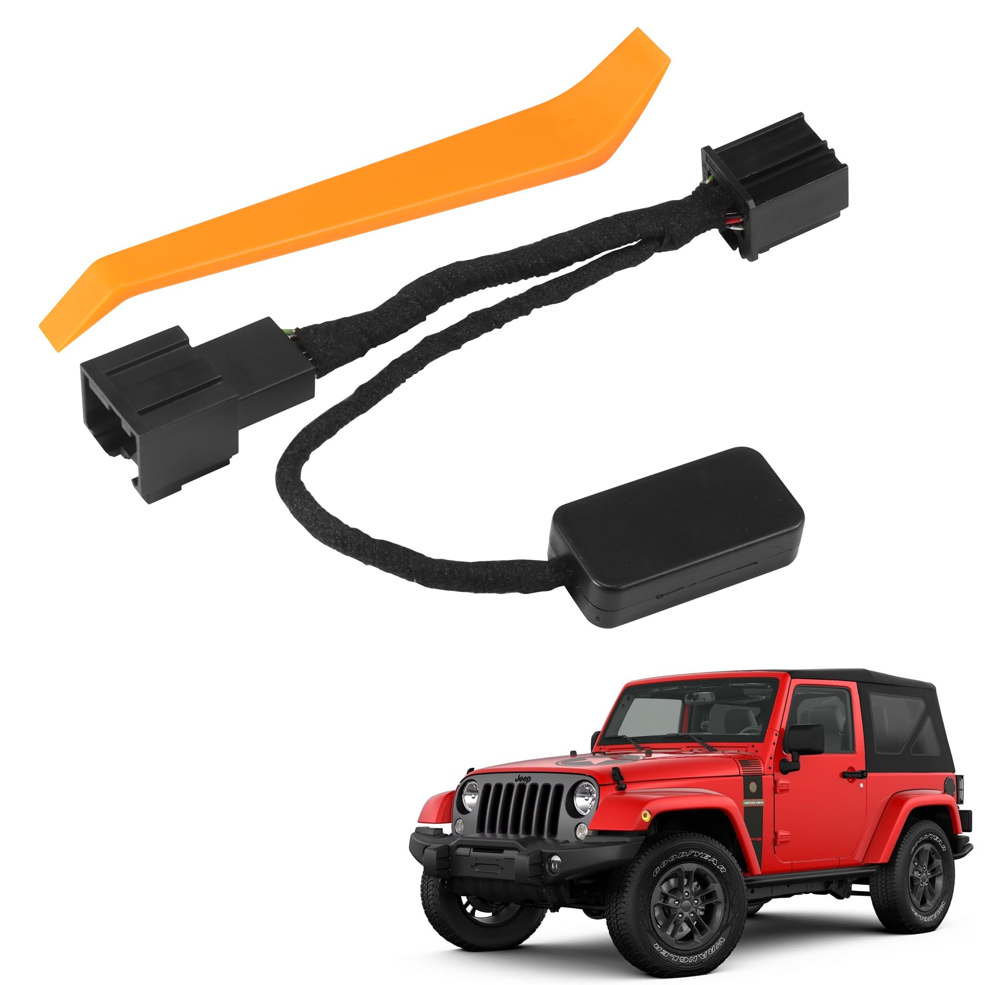 Auto Start Stop Eliminator Fit for 2018-2026 Wrangler JL JLU & 2020-2026 Gladia…