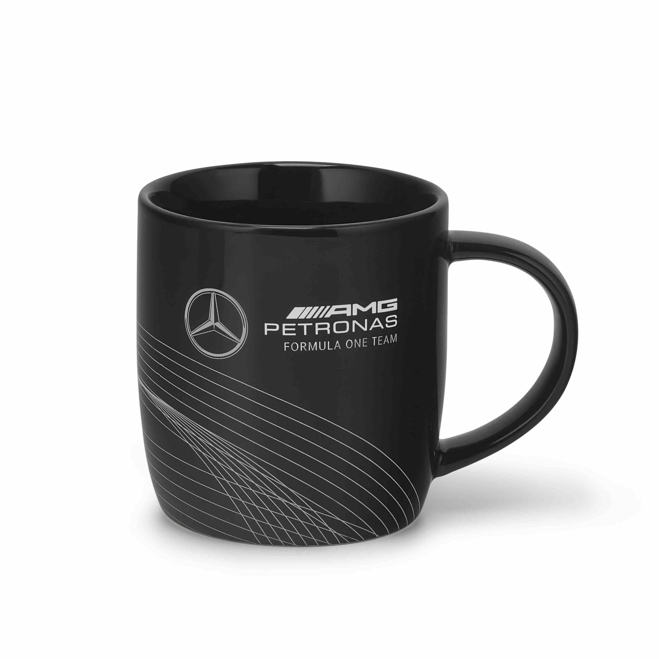 Mercedes AMG Petronas, Fanwear Team Mug 2024 Design, 350 ml, Stoneware, Official Merchandise, 701227136