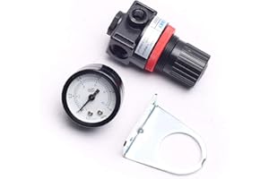 DEVMO Air Control Compressor Pressure Gauge Relief Regulating Regulator Valve AR2000