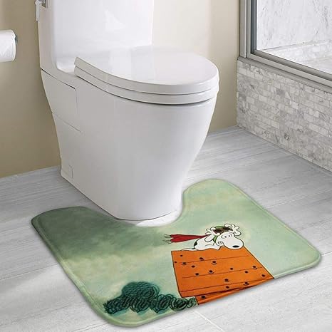 Amazon スヌーピー トイレマット セット 耳長 抗菌 吸水 速乾 ふかふか 滑り止め付き トイレタリー 拭けるトイレ マット バスマット 浴室足ふきマット 速乾 強力吸水 洗える 滑り止め 敷物 吸水マット マット おしゃれ トイレマット タンクカバー ホーム キッチン