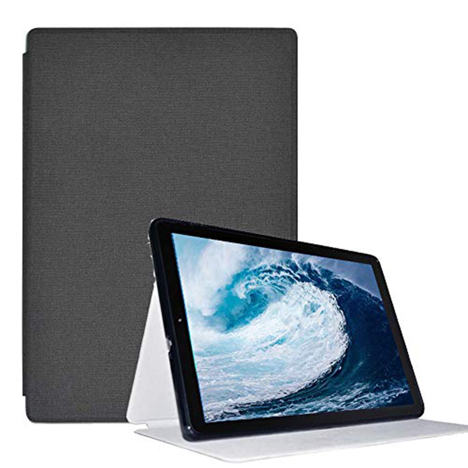 RLTech Case for ALLDOCUBE iPlay 20, Slim Lightweight Smart Shell Folio Cover with Stand Function for ALLDOCUBE iPlay 20 10.1 inch Tablet (BlackA)