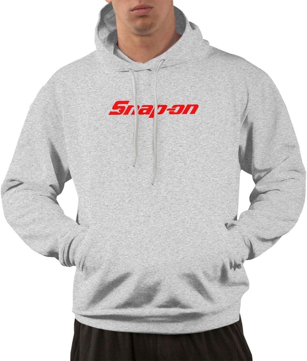 Sweatshirt Snapon Logo Men's Hoodies Sweatshirt Hoodie Gray