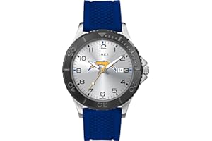 Timex Tribute Men's NFL Gamer 42mm Watch – Los Angeles Chargers with Blue Silicone Strap