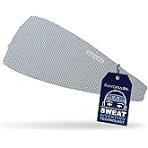 Hydra4 HydraSil Pro Sport Headbands | Lightweight and Breathable Headband Design for Athletes, Running, Gym, and Outdoor Workouts | H2 Flatweave, Midnight Blue Heather