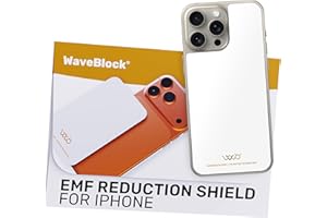 WAVEBLOCK EMF Blocker for Cell Phone - Made for iPhone 15/16 PRO MAX - The Only Patented, Real Scientifically Backed, Lab-Tes