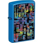 Zippo Street Art Sky Blue Pocket Lighter