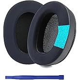 Axuzsyx WH-XB910N Replacement Ear Pads, Upgrade Cooling Gel Earpads Cushions for Sony WH-XB910N Noise Cancelling Headphones, Ear Pads Cushions with Soft Memory Foam and Buckle（Black）