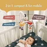 Tiny Love Tiny Rockers Take Along 3-in-1 Baby Mobile 0+ Months view 2