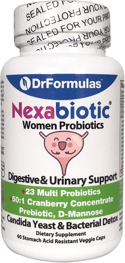 Amazon Com Drformulas Probiotics For Women Nexabiotic Probiotic To Support Pregnancy Mom Baby Best Used With Prenatal Vitamins Postnatal Multivitamins Health Personal Care